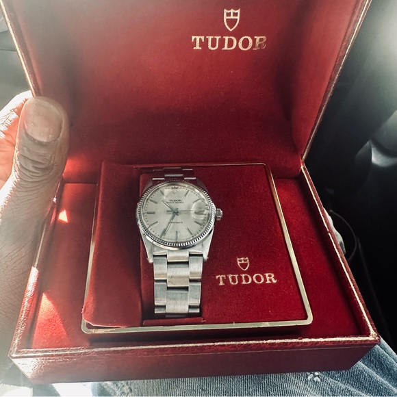 Men's Tudor Just-Date (Plain-Jane) Oyster with white gold. - Picture 2 of 16